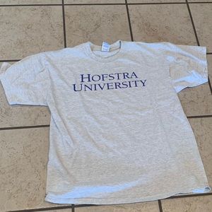 Vintage Grey Hofstra University T Shirt XL